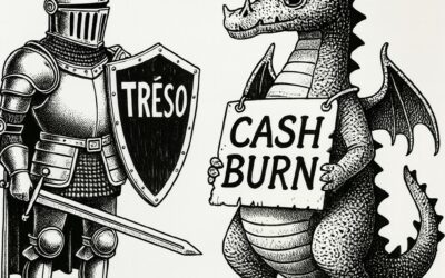 Vitesse de cash burn & prévisionnel de trésorerie